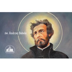 Magnes z wizerunkiem św. Andrzeja Boboli