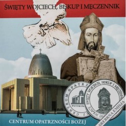 Medal srebrny z wizerunkiem św. Wojciecha