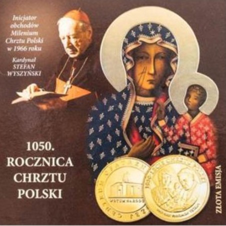 Złoty medal 1050-lecia chrztu Polski