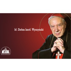Karta z modlitwą - bł. Stefan Kardynał Wyszyński