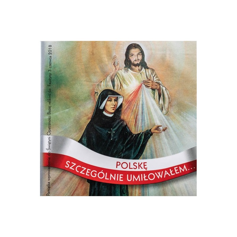 SREBRNY MEDAL - Jezus Miłosierny i św. Faustyna